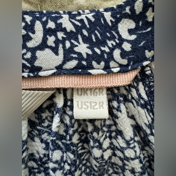 Boden Tiered Dress Size 12R - Picture 4 of 8